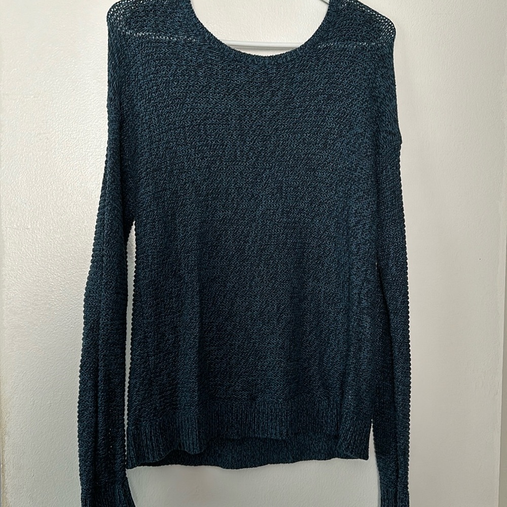 Oversized Blue sweater- size small